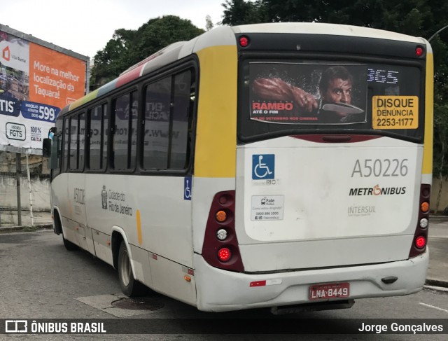 Tijuquinha - Auto Viação Tijuca A50226 na cidade de Rio de Janeiro, Rio de Janeiro, Brasil, por Jorge Gonçalves. ID da foto: 7035299.