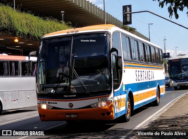 Viação Sertaneja 1360 na cidade de Belo Horizonte, Minas Gerais, Brasil, por Vicente de Paulo Alves. Número da foto: #7036829.