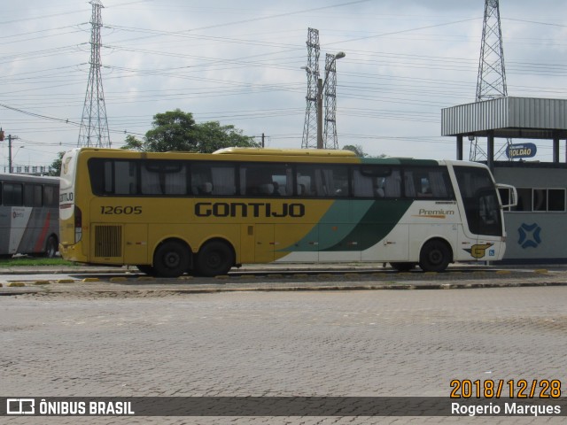 Empresa Gontijo de Transportes 12605 na cidade de São José dos Campos, São Paulo, Brasil, por Rogerio Marques. ID da foto: 7037444.