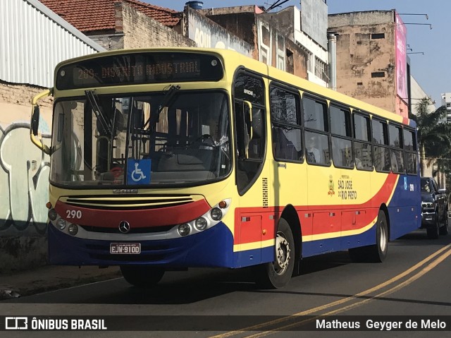 Circular Santa Luzia > Protetora Transportes 290 na cidade de São José do Rio Preto, São Paulo, Brasil, por Matheus  Geyger de Melo. Número da foto: #7035288.