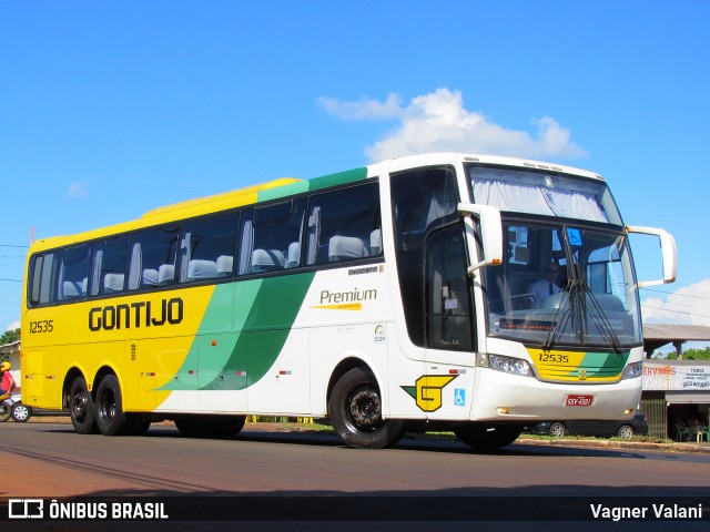 Empresa Gontijo de Transportes 12535 na cidade de Foz do Iguaçu, Paraná, Brasil, por Vagner Valani. Número da foto: #7035331.