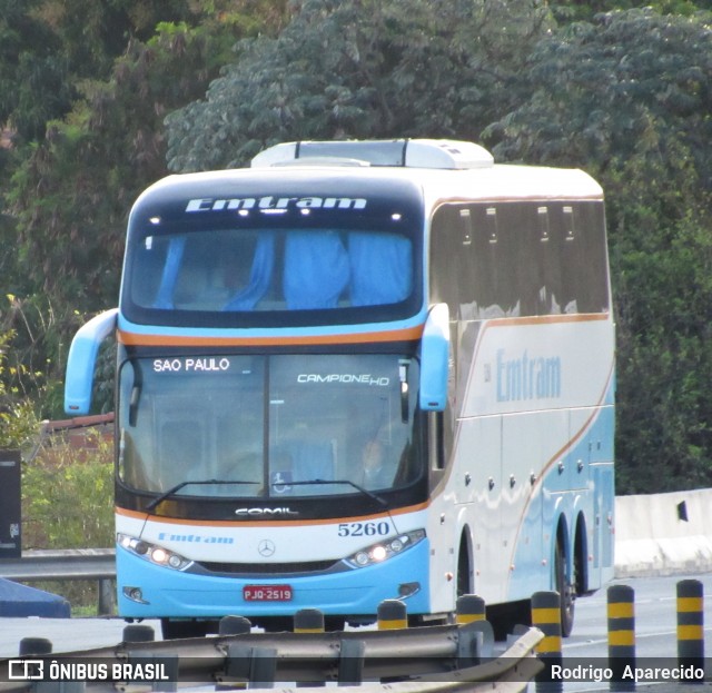 Emtram 5260 na cidade de Aparecida, São Paulo, Brasil, por Rodrigo  Aparecido. Número da foto: #7036908.
