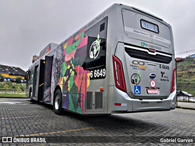 Transwolff Transportes e Turismo 6 6649 na cidade de São Paulo, São Paulo, Brasil, por Gabriel Garves. Número da foto: #7036232.
