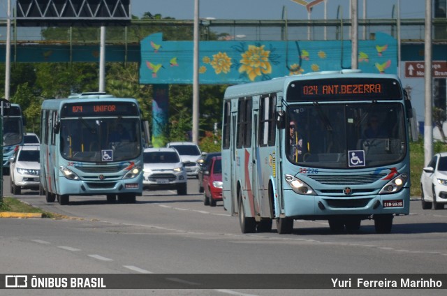 Rota Sol > Vega Transporte Urbano 35226 na cidade de Fortaleza, Ceará, Brasil, por Yuri Ferreira Marinho. ID da foto: 7039618.