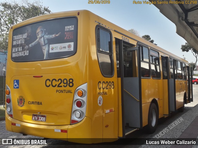 Auto Viação Santo Antônio CC298 na cidade de Curitiba, Paraná, Brasil, por Lucas Weber Calizario. Número da foto: #7040355.