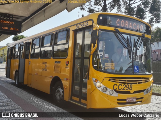 Auto Viação Santo Antônio CC298 na cidade de Curitiba, Paraná, Brasil, por Lucas Weber Calizario. Número da foto: #7040352.