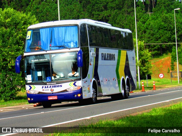 Faleiros Turismo 1580 na cidade de Atibaia, São Paulo, Brasil, por Felipe Carvalho. ID da foto: 7039286.