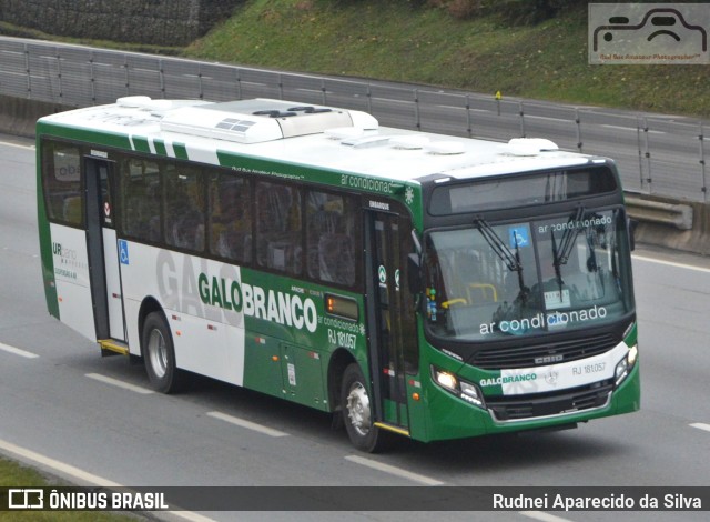 Viação Galo Branco RJ 181.057 na cidade de Arujá, São Paulo, Brasil, por Rudnei Aparecido da Silva. Número da foto: #7040692.
