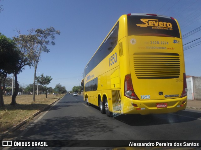 Severo Turismo 1550 na cidade de Araguari, Minas Gerais, Brasil, por Alessandro Pereira dos Santos. ID da foto: 7040797.