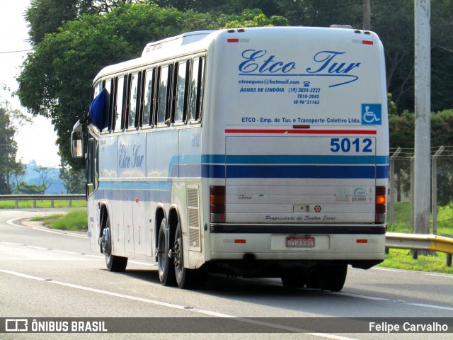 ETCO Tur 5012 na cidade de Atibaia, São Paulo, Brasil, por Felipe Carvalho. Número da foto: #7039329.