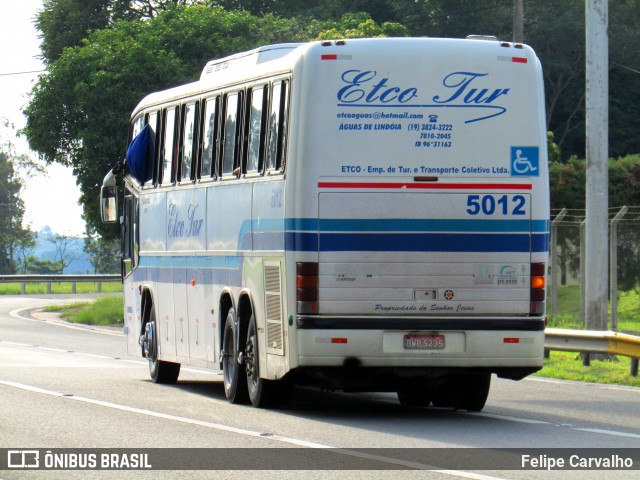 ETCO Tur 5012 na cidade de Atibaia, São Paulo, Brasil, por Felipe Carvalho. ID da foto: 7039329.