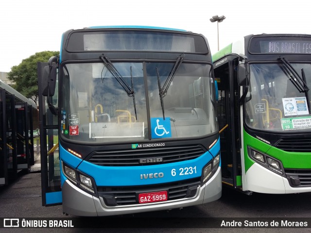 TUPI - Transportes Urbanos Piratininga 6 2231 na cidade de São Paulo, São Paulo, Brasil, por Andre Santos de Moraes. Número da foto: #7039801.