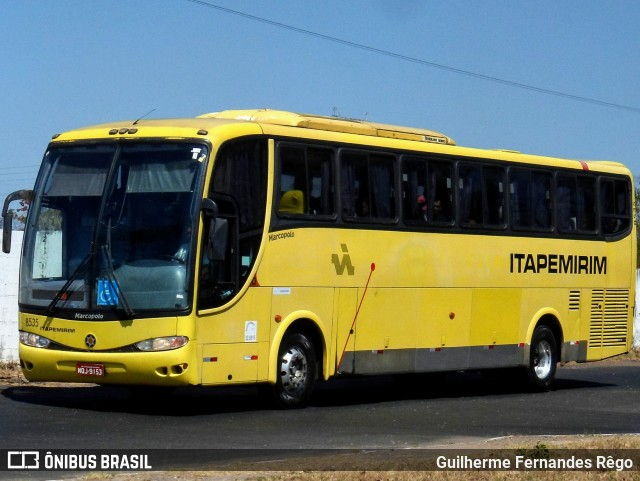 Viação Itapemirim 8535 na cidade de Teresina, Piauí, Brasil, por Guilherme Fernandes Rêgo. ID da foto: 7040895.