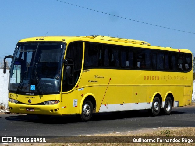 Viação Itapemirim 5077 na cidade de Teresina, Piauí, Brasil, por Guilherme Fernandes Rêgo. ID da foto: 7040902.