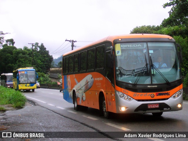 Breda Transportes e Serviços 464 na cidade de Cubatão, São Paulo, Brasil, por Adam Xavier Rodrigues Lima. ID da foto: 7038687.