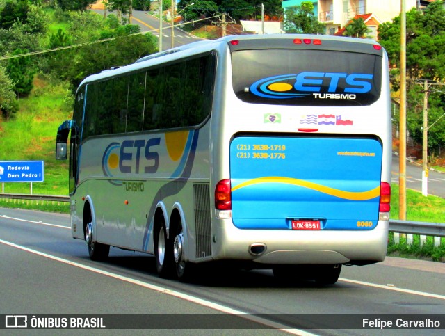 ETS Turismo 8060 na cidade de Atibaia, São Paulo, Brasil, por Felipe Carvalho. ID da foto: 7039332.