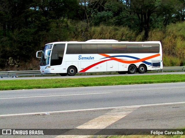 Barrostur - Barros Transporte e Turismo Ltda 5858 na cidade de Atibaia, São Paulo, Brasil, por Felipe Carvalho. Número da foto: #7041143.