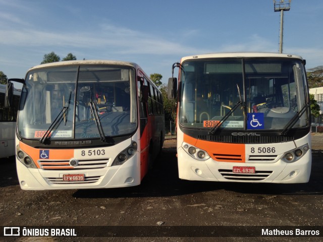 Auto Viação Transcap >> Auto Bless Transportes 8 5103 na cidade de São Paulo, São Paulo, Brasil, por Matheus Barros. Número da foto: #7042121.