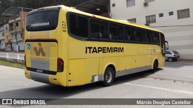 Viação Itapemirim 8527 na cidade de Alegre, Espírito Santo, Brasil, por Márcio Douglas Castellar. ID da foto: 7043426.