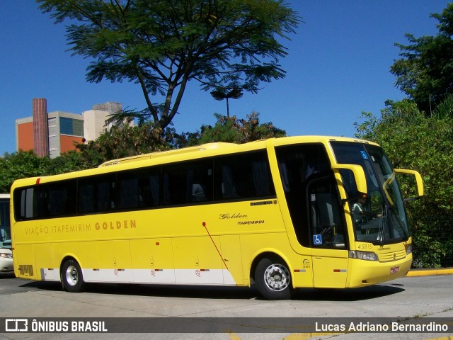 Viação Itapemirim 45815 na cidade de São Paulo, São Paulo, Brasil, por Lucas Adriano Bernardino. ID da foto: 7042198.