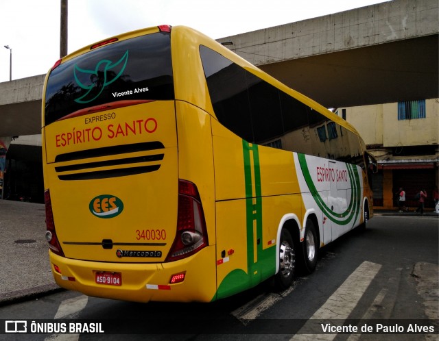 Expresso Espírito Santo 340030 na cidade de Belo Horizonte, Minas Gerais, Brasil, por Vicente de Paulo Alves. ID da foto: 7042270.