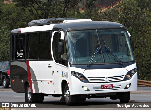 Sudeste Transporte e Turismo 7963 na cidade de Congonhas, Minas Gerais, Brasil, por Rodrigo  Aparecido. ID da foto: 7043234.