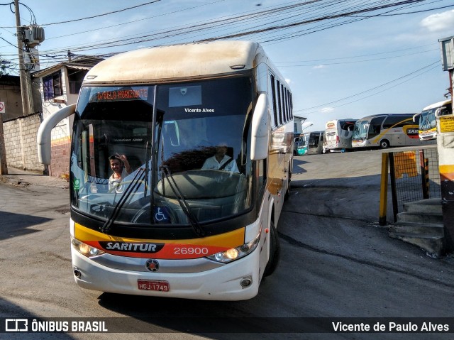 Saritur - Santa Rita Transporte Urbano e Rodoviário 26900 na cidade de Belo Horizonte, Minas Gerais, Brasil, por Vicente de Paulo Alves. ID da foto: 7042075.