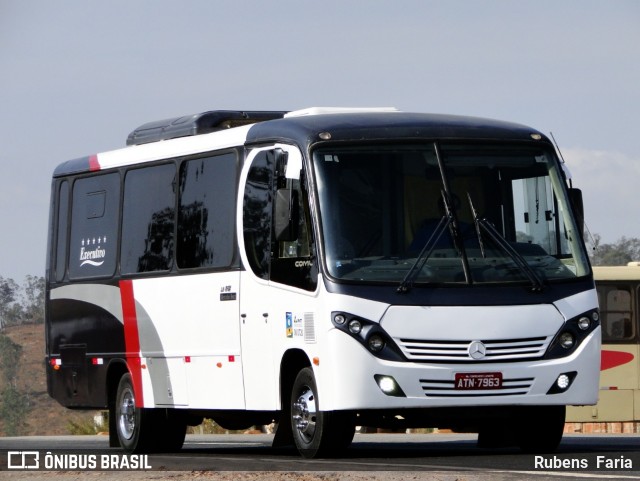 Sudeste Transporte e Turismo 7963 na cidade de Conselheiro Lafaiete, Minas Gerais, Brasil, por Rubens  Faria. ID da foto: 7043120.