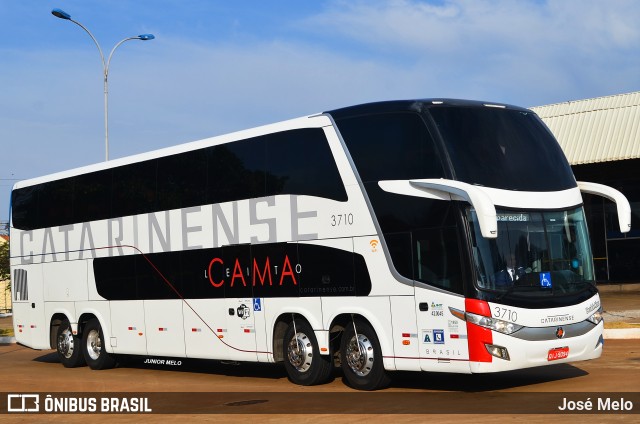 Auto Viação Catarinense 3710 na cidade de Maringá, Paraná, Brasil, por José Melo. Número da foto: #7042331.