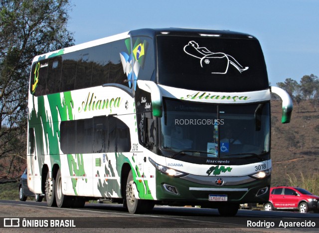 Aliança Turismo 3018 na cidade de Conselheiro Lafaiete, Minas Gerais, Brasil, por Rodrigo  Aparecido. Número da foto: #7043299.