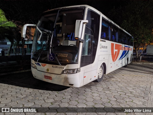 Viação Teresópolis RJ 203.055 na cidade de Além Paraíba, Minas Gerais, Brasil, por João Vitor Lima. ID da foto: 7042637.