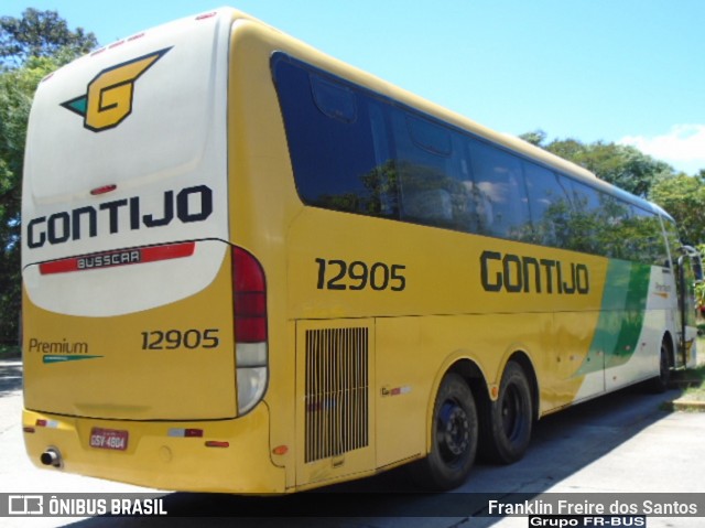 Empresa Gontijo de Transportes 12905 na cidade de São Paulo, São Paulo, Brasil, por Franklin Freire dos Santos. ID da foto: 7042725.