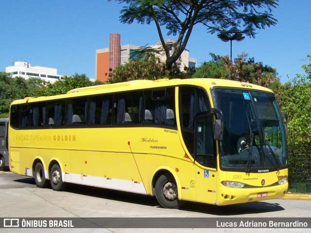 Viação Itapemirim 5085 na cidade de São Paulo, São Paulo, Brasil, por Lucas Adriano Bernardino. ID da foto: 7042209.