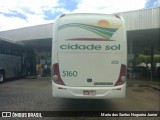 Viação Cidade Sol 5160 na cidade de Jequié, Bahia, Brasil, por Mario dos Santos Nogueira Junior. Número da foto: #:id.