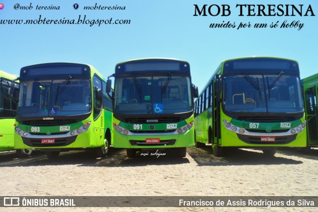 EMVIPI - Empresa Viação Piauí 01091 na cidade de Teresina, Piauí, Brasil, por Francisco de Assis Rodrigues da Silva. Número da foto: #7045602.