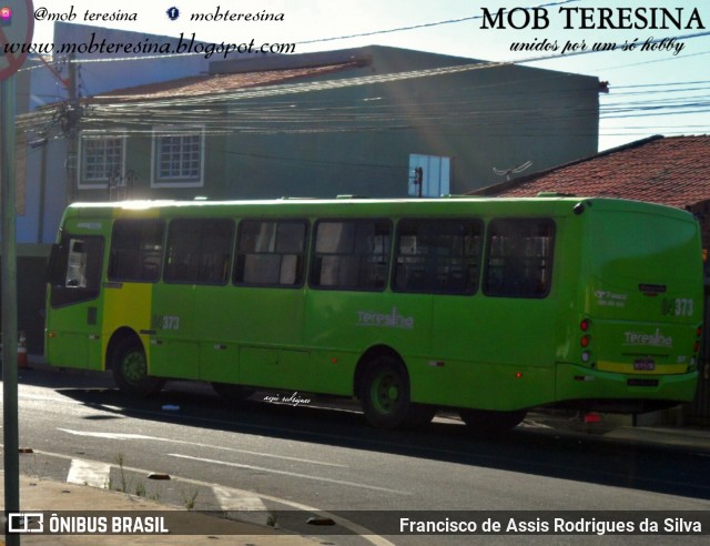 Transcol Transportes Coletivos 04373 na cidade de Teresina, Piauí, Brasil, por Francisco de Assis Rodrigues da Silva. ID da foto: 7045610.