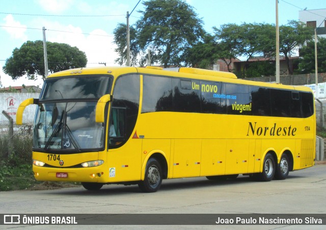 Viação Nordeste 1704 na cidade de Natal, Rio Grande do Norte, Brasil, por Joao Paulo Nascimento Silva. Número da foto: #7045815.